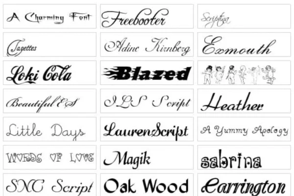 The Best English Font To Use In Various Projects