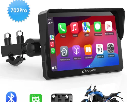 The Benefits of a Waterproof Motorcycle CarPlay Screen: A Must-Have for Modern Riders