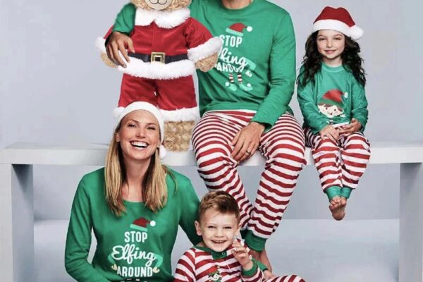 Matching Family Pyjamas for a Memorable Christmas