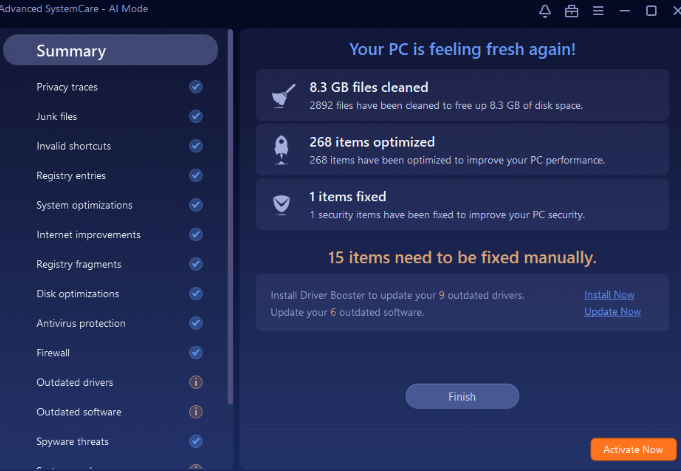 How to Use Advanced System Care to Fix a Slow and Lagging PC?