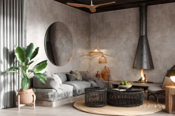 Enhance Your Living Room with Stylish Microcement Finishes