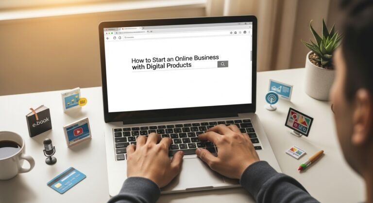 How to Start an Online Business with Digital Products