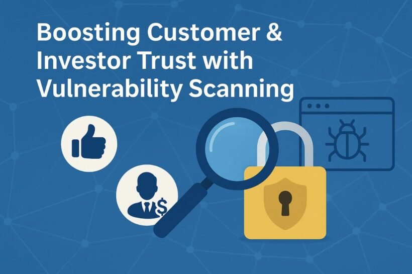 How a Vulnerability Scanner Can Build Trust with Investors and Customers