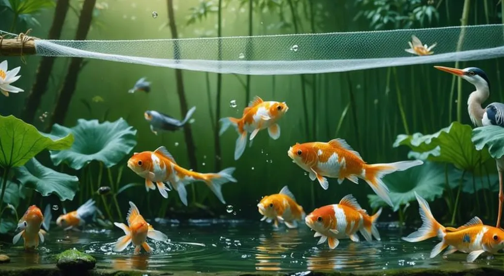 Enhance Fish Safety Through Strong Mesh Coverings