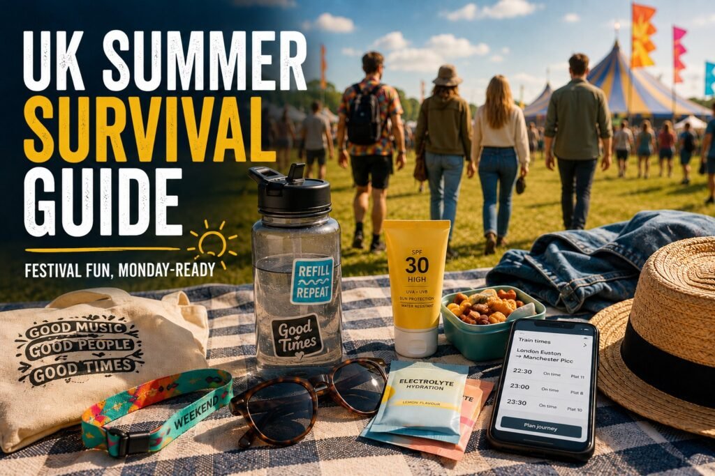 Your UK Summer Survival Guide: How to Enjoy Festival Season Without Writing Off the Week